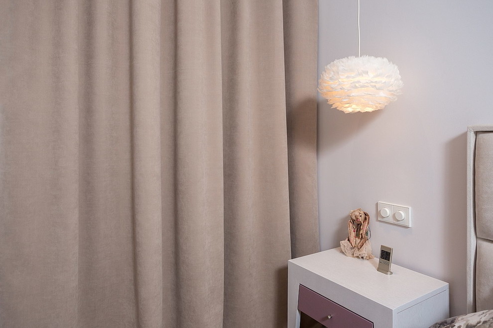 Шторы в интерьере 2х комнатной квартиры