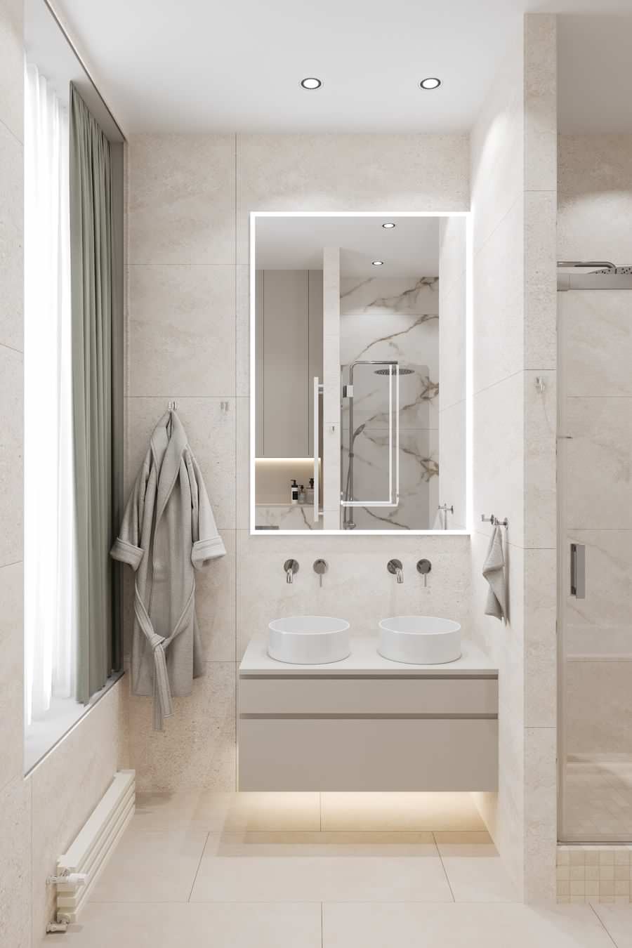 Квартира 140 кв.м. в ЖК Серебряный парк