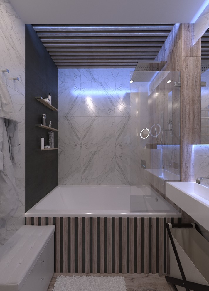 Однокомнатная квартира 42 мкв в современном стиле (реализуется)