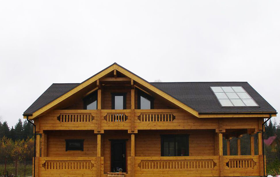 Дома из клееного бруса