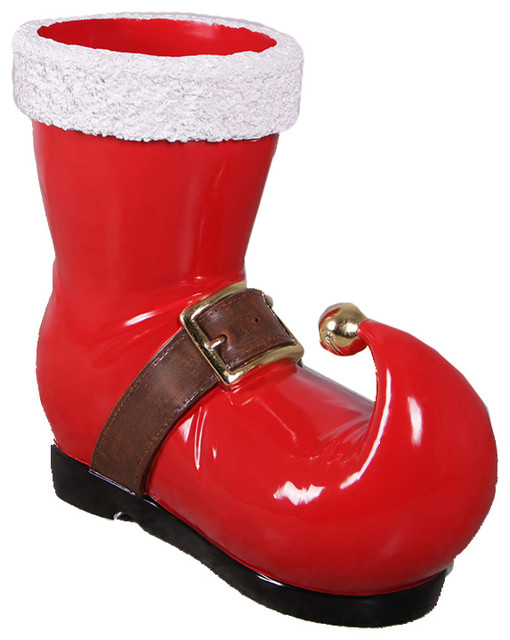 Boot Container Contemporary Holiday Accents And Figurines by