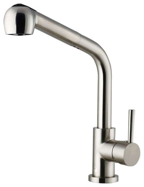 Vigo Vg02019 Avondale Pull Out Spray Kitchen Faucet Stainless Steel