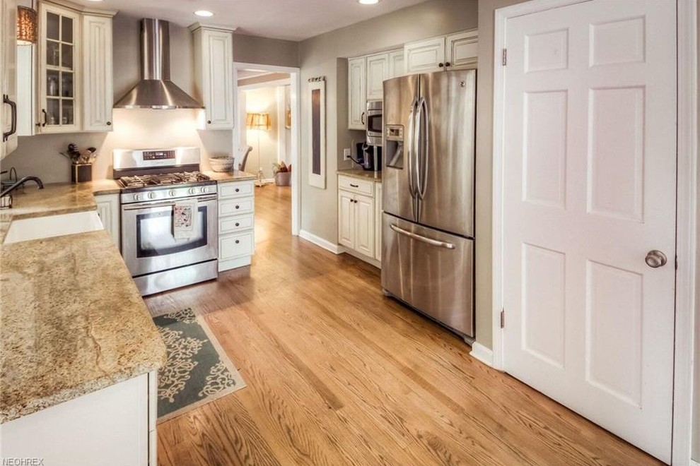 How to open up this kitchen into dining room with island