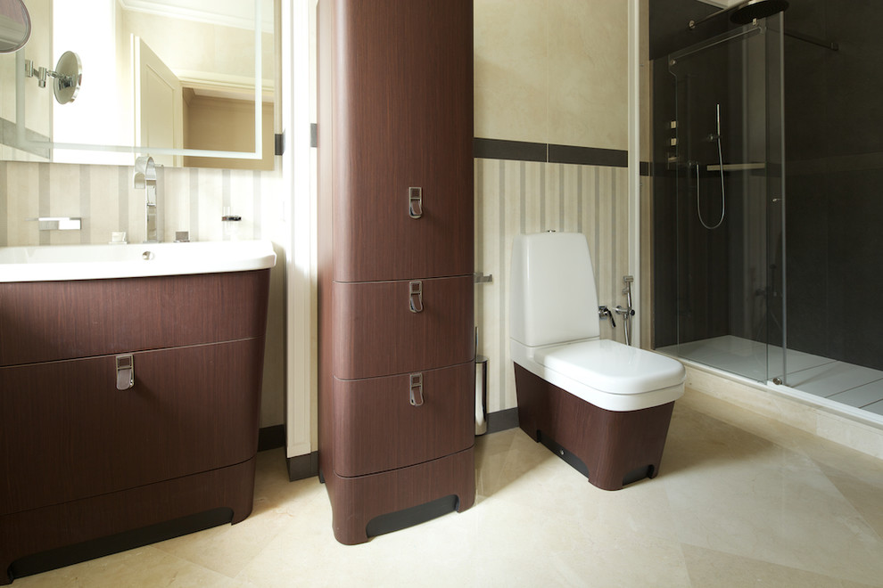 Загородный дом в Барвихе - ванные, бассейн и прочее