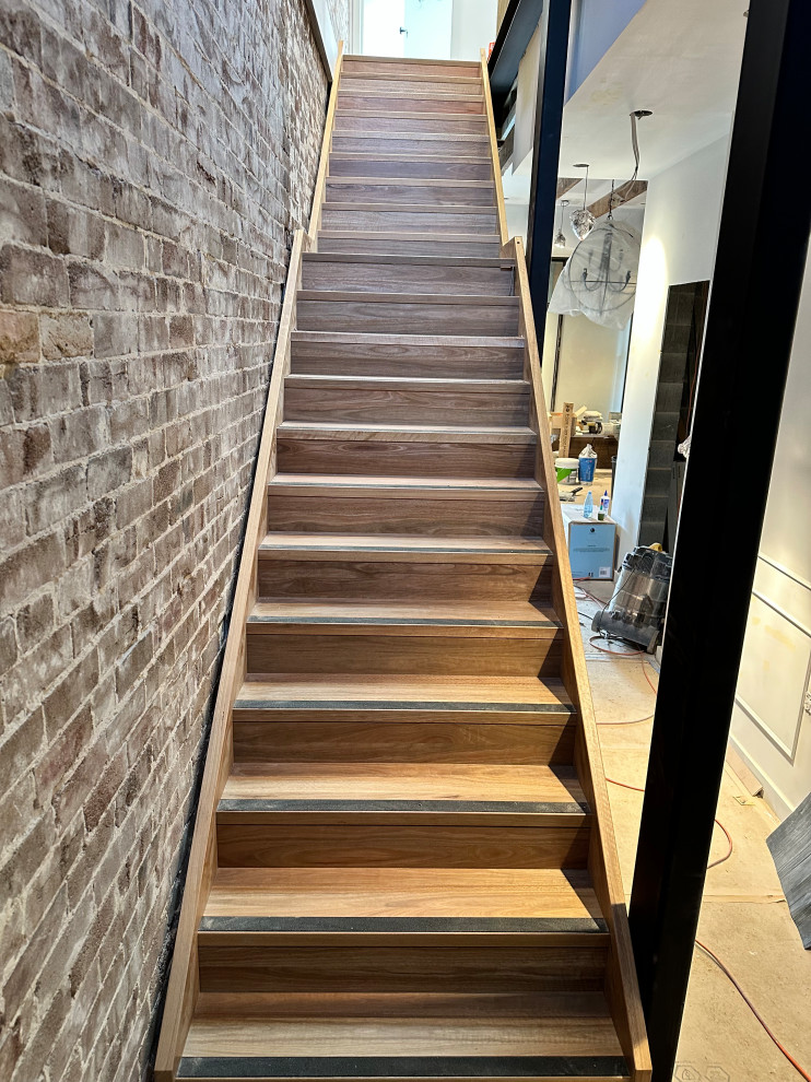 Contemporary staircase in Sydney.