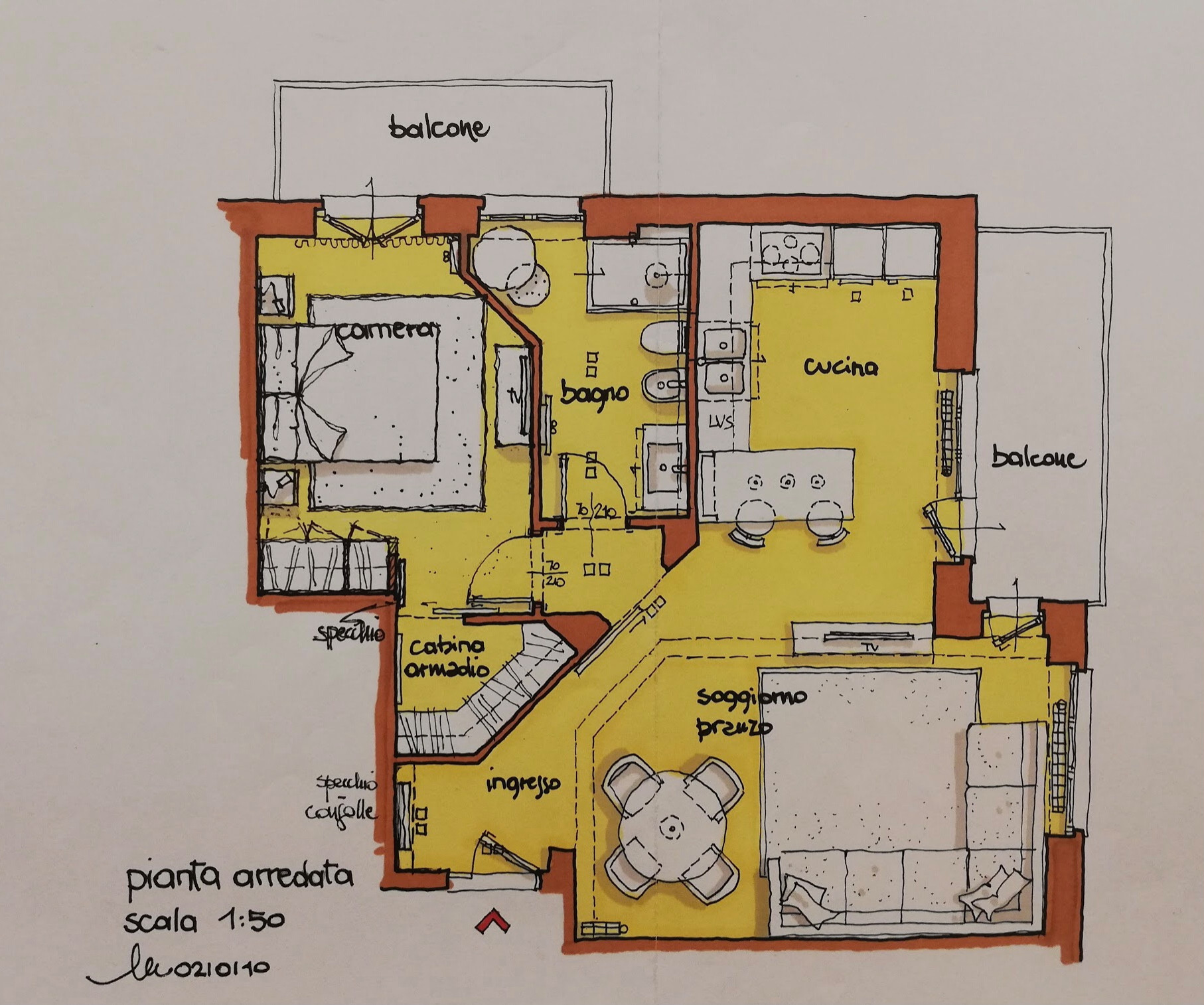 Appartamento in via dei Colli Portuensi