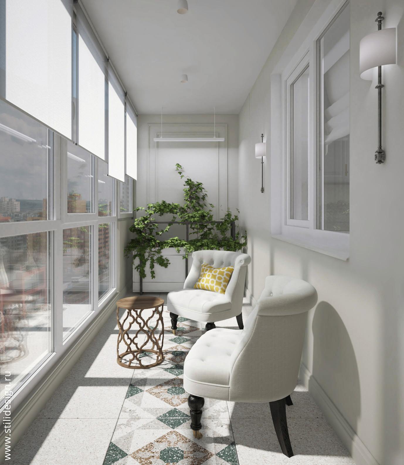 Современная / Американская классика. Квартира 86 кв.м