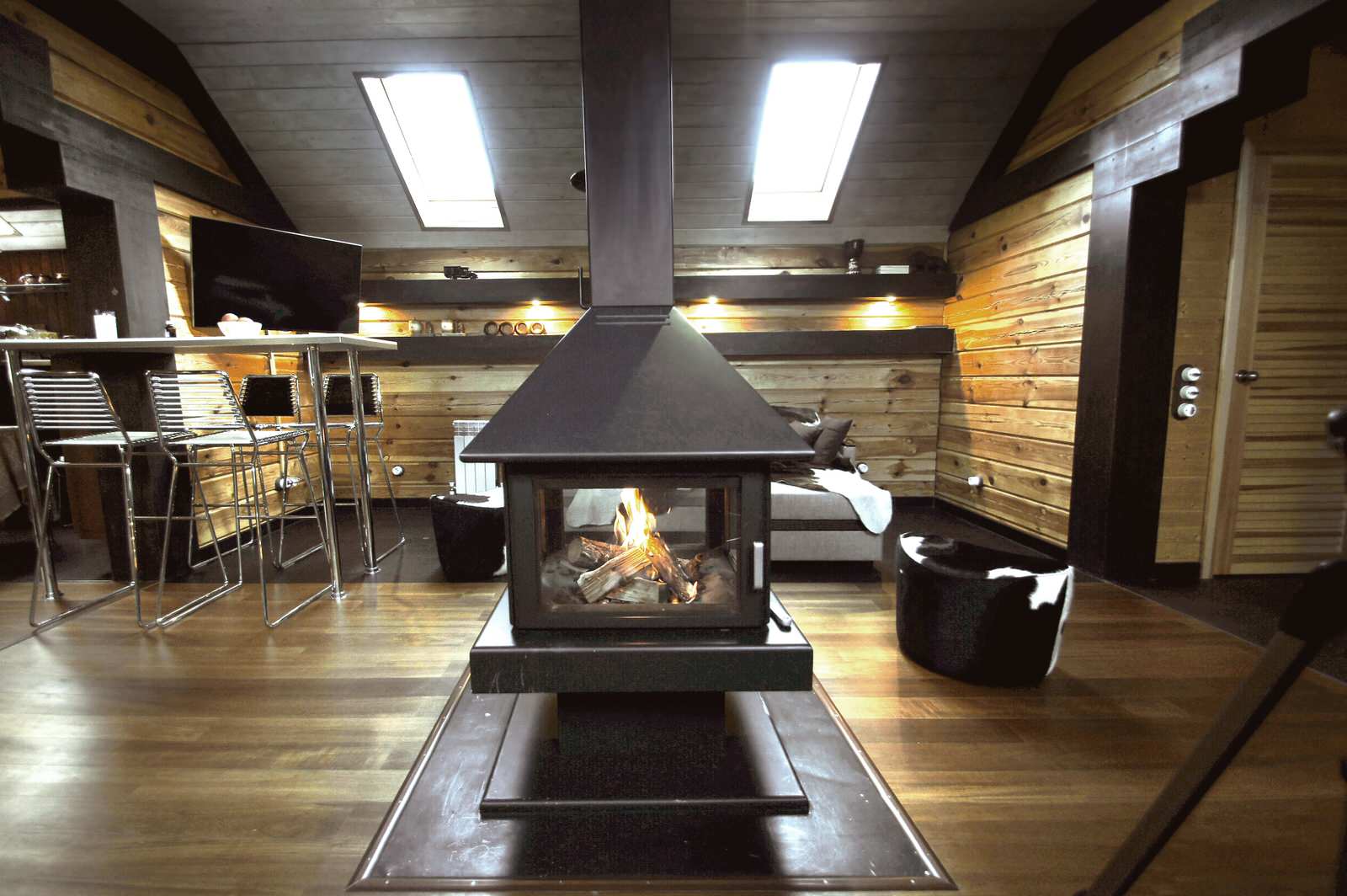 Шале на палубе