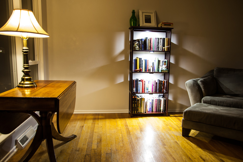 Led Bookcase Lighting Traditional Living Room St Louis By