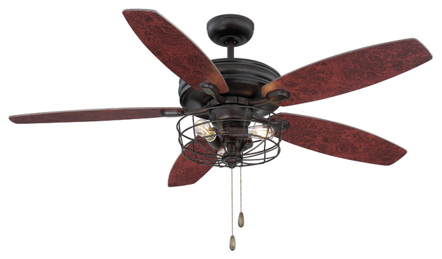 Beautiful Things Lighting Costiero 52 Ceiling Fan With Light 42083