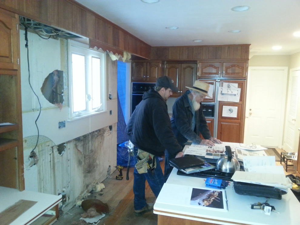 Stacy M Custom Kitchen Flooring + Bump out