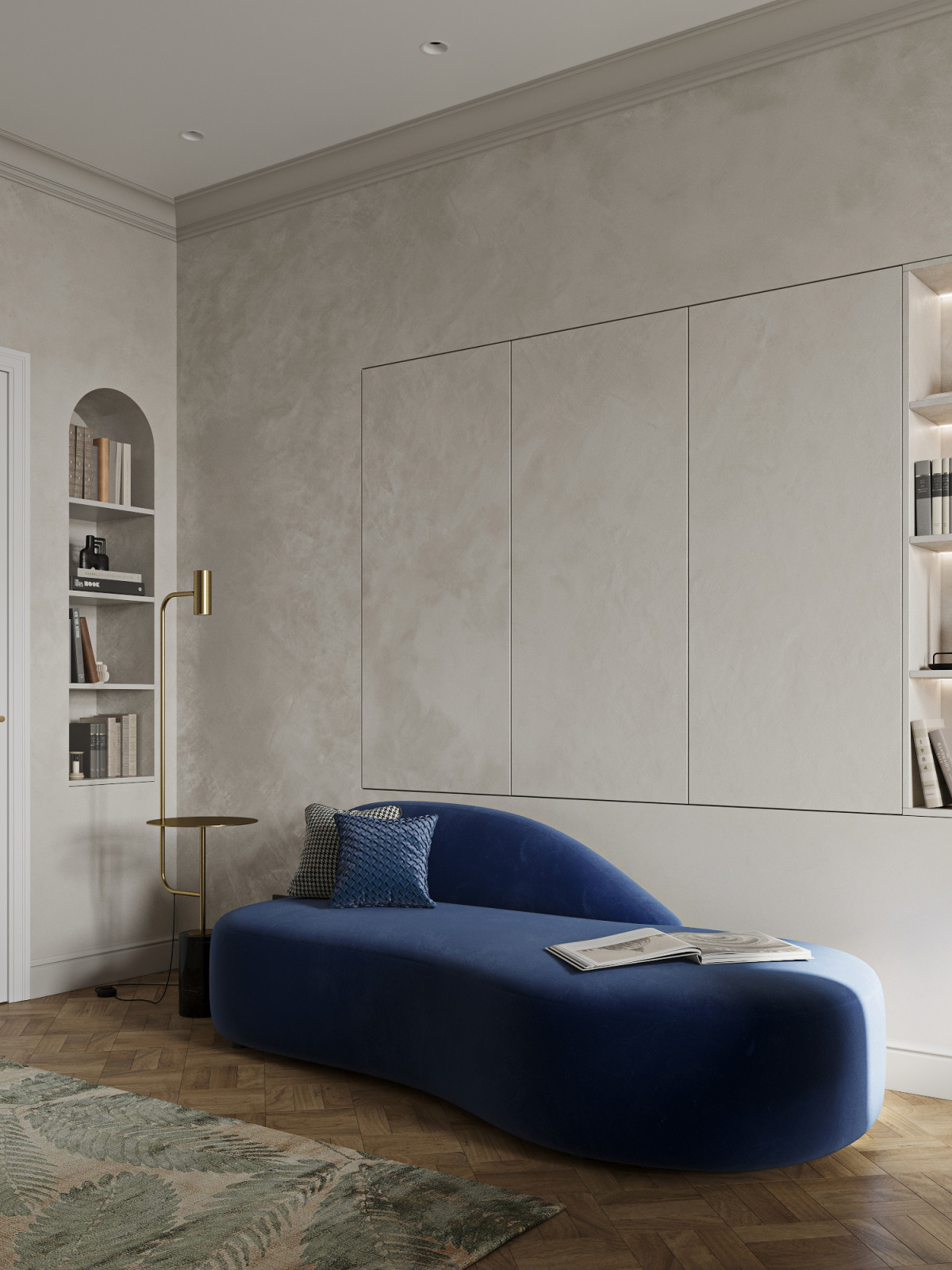 Дизайн-проект квартиры в старом фонде в Санкт-Петербурге