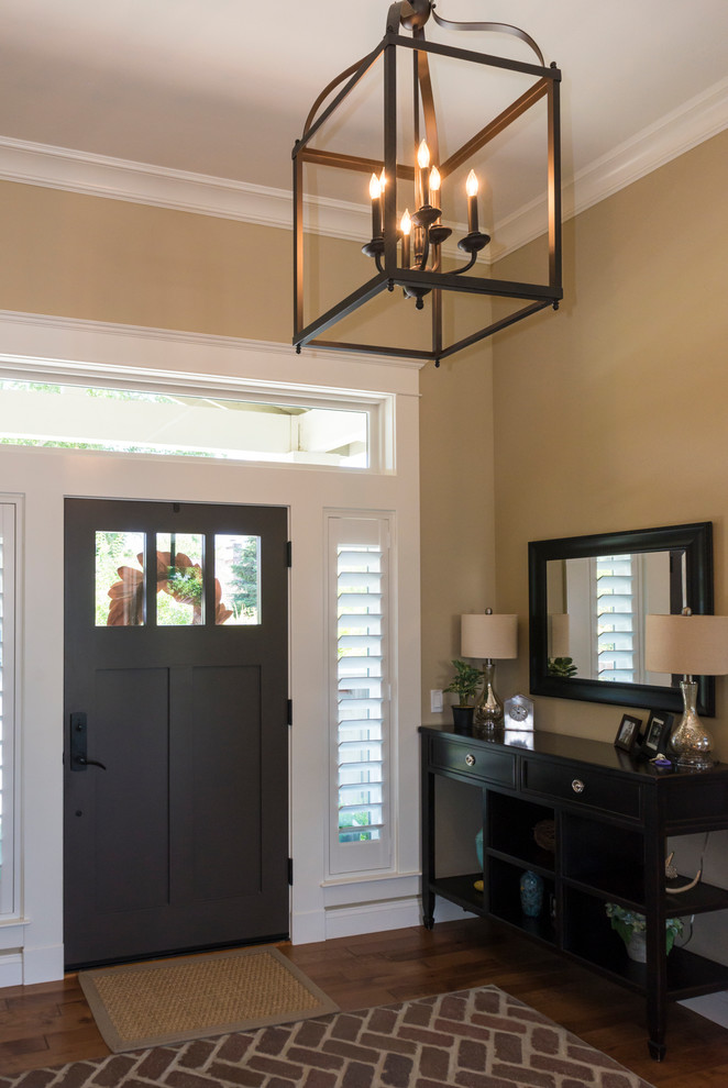 1950’s Home Gets Contemporary Redesign - Traditional - Entry ...