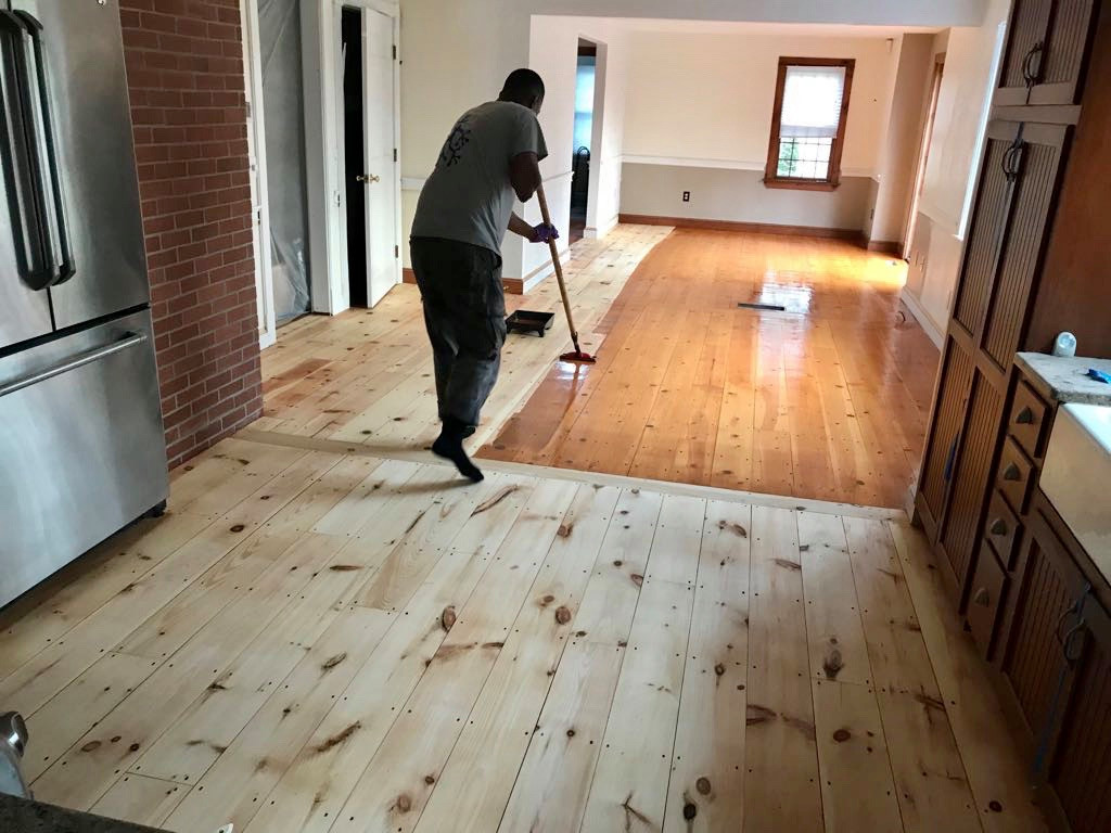Pine Wood Refinishing