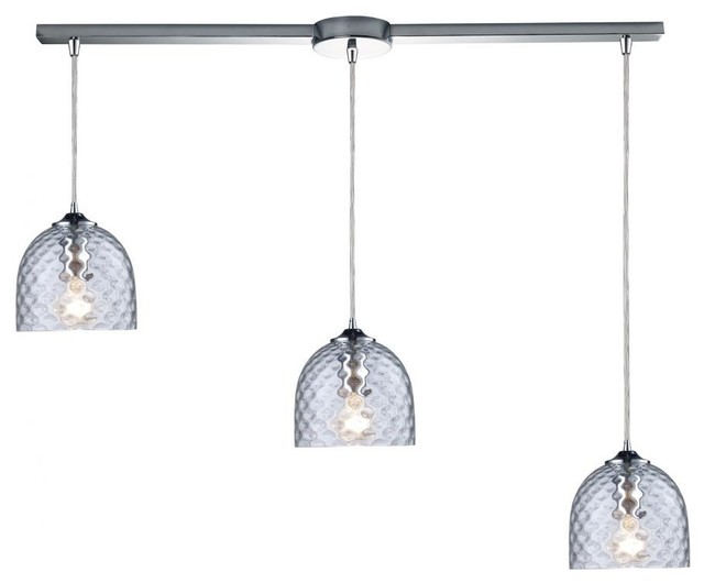 chrome kitchen island pendant light