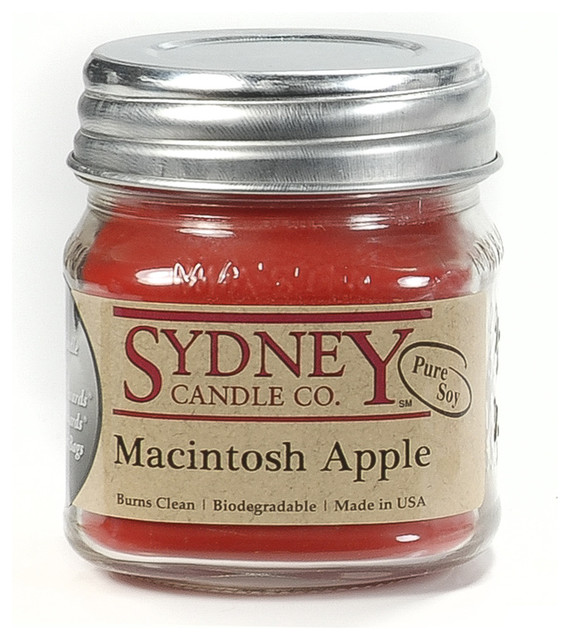 Macintosh Apple Candle Contemporary Candles by Sydney Candle Co