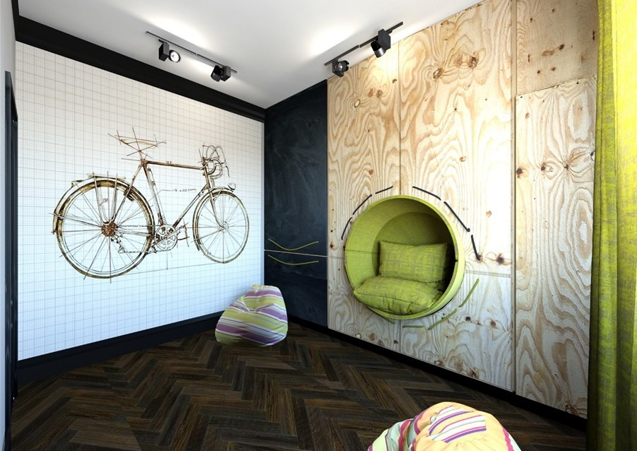 Учебный проект. Квартира 91м2. Ая Усулюк.