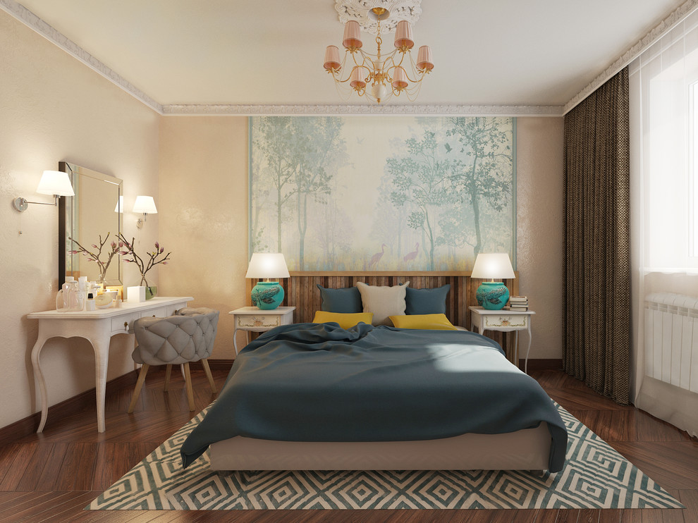 Проект 3-х комн. квартиры для семьи с двумя детьми. Стиль - легкая классика