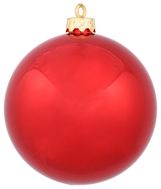 red ball ornaments
