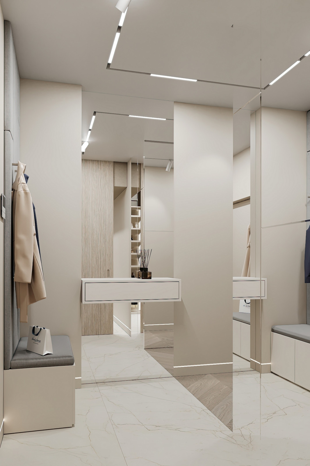 Дизайн и ремонт квартиры в ЖК Большая семерка - Сочный синий