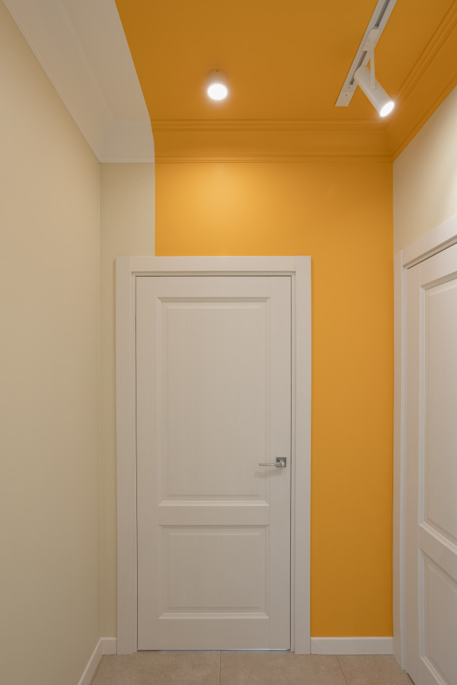 Реализованный проект яркой квартиры в ЖК "Мичурин"