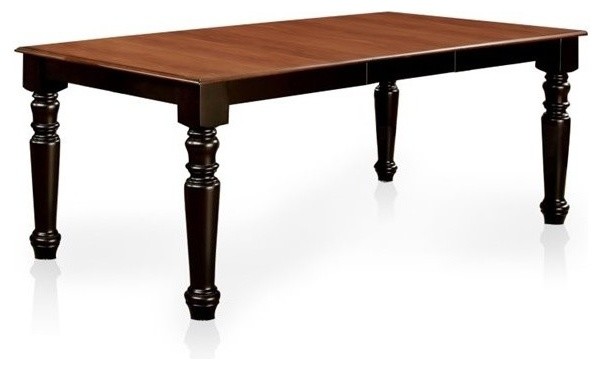 Furniture Of America Palisade Extendable Dining Table Cherry Furniture Of America Palisade Extendable Dining Table Cherry Traditional Tables