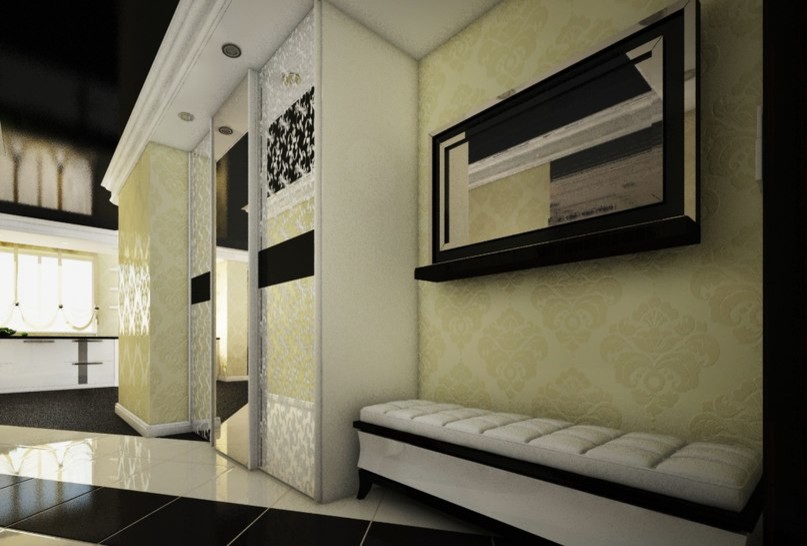 Дизайн интерьера 3х комнатной квартиры в ЖК Лазурный Шелдом