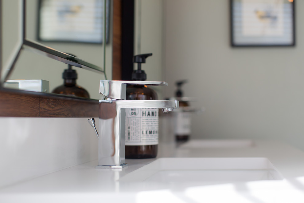 Hinman Master Bath | Roxborough Park, CO | Modern Farmhouse Renovation