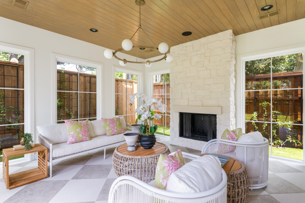 Arcady - Transitional - Sunroom - Dallas - by New Leaf Custom Homes ...
