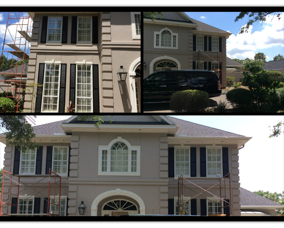 Stucco Restoration and Full Exterior Paint Job