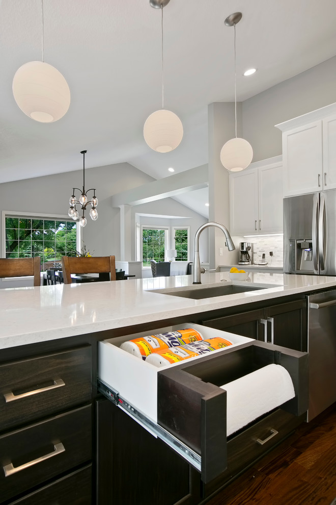 Kitchen - transitional kitchen idea in Minneapolis