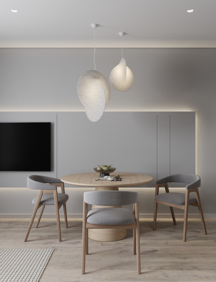 Проект квартиры для молодой семьи в Екатеринбурге.