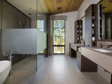 Contemporary Bathroom by Suman Architects