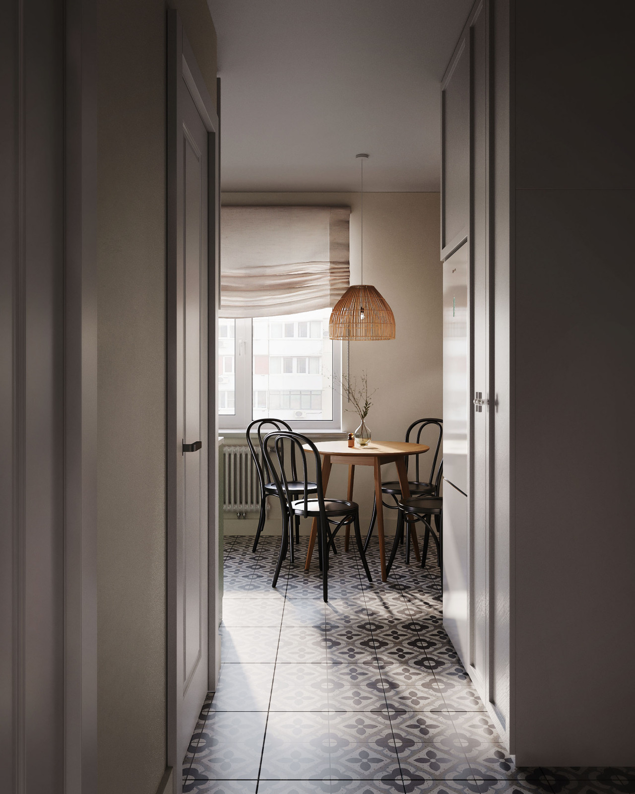 трехкомнатная квартира