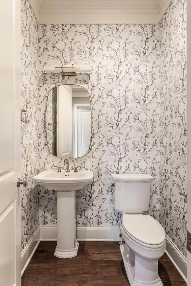 Zionsville Whole Home Furnishing Project - Transitional - Powder Room ...
