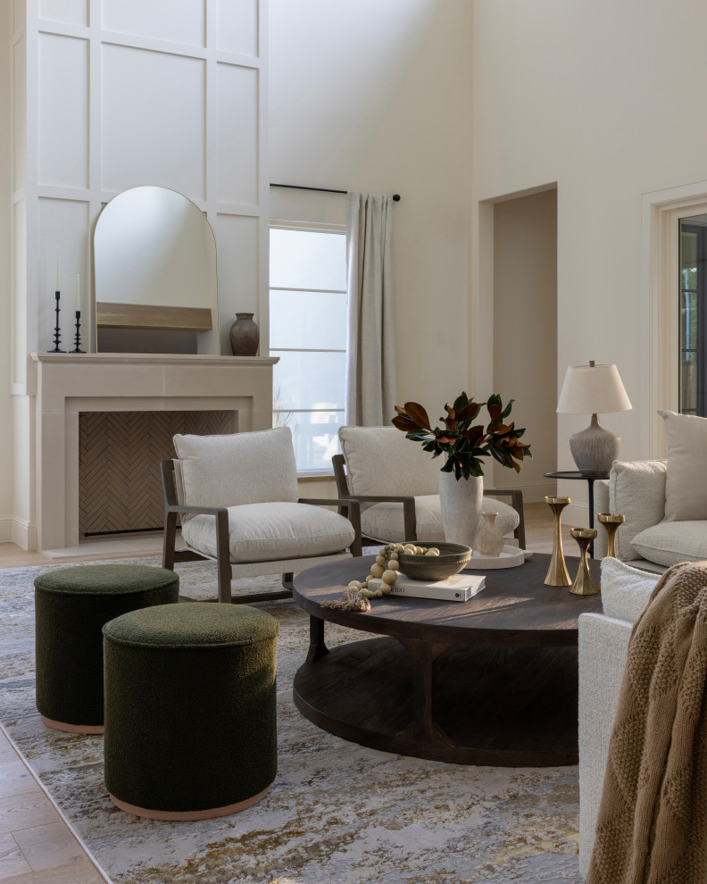 Spec Home - Dallas, TX - Transitional - Living Room - San Francisco ...