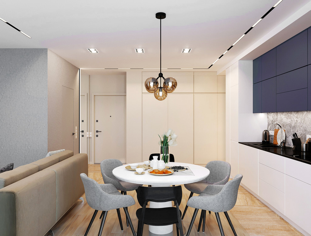 Планировка квартиры и дизайн общей комнаты