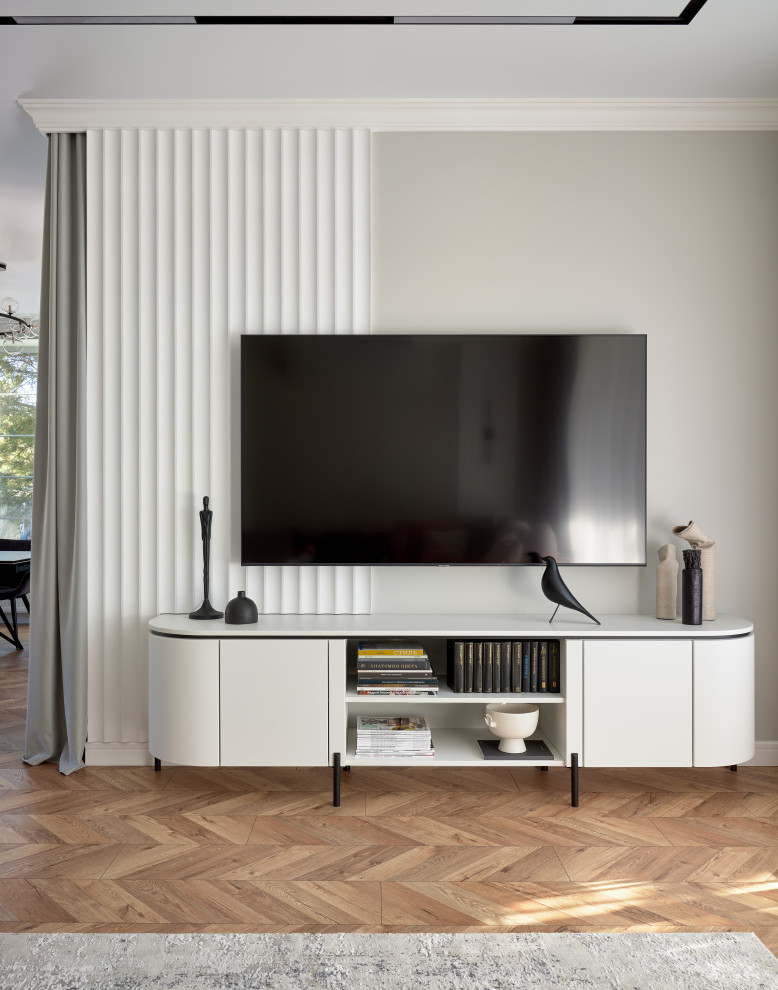 Современный интерьер с нотками классики