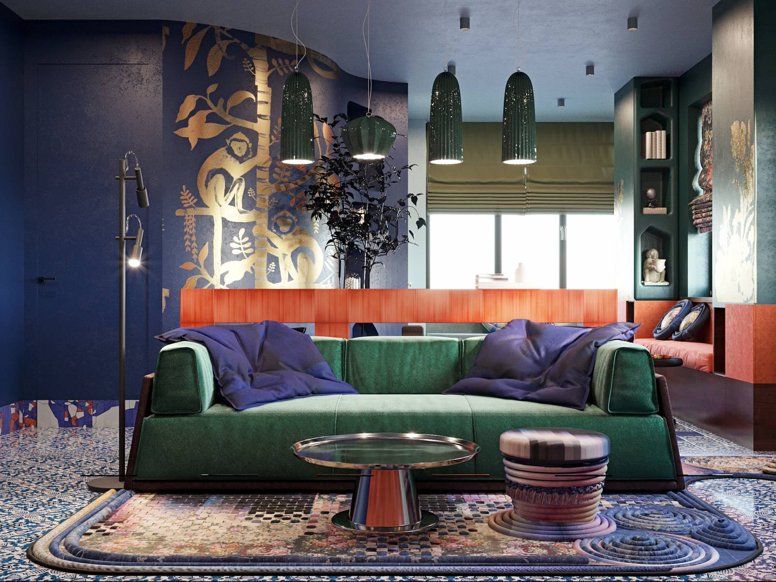 Гостиная. Квартира на Таганке