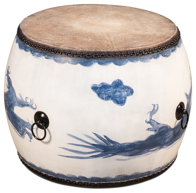 Blue Dragon Side Table