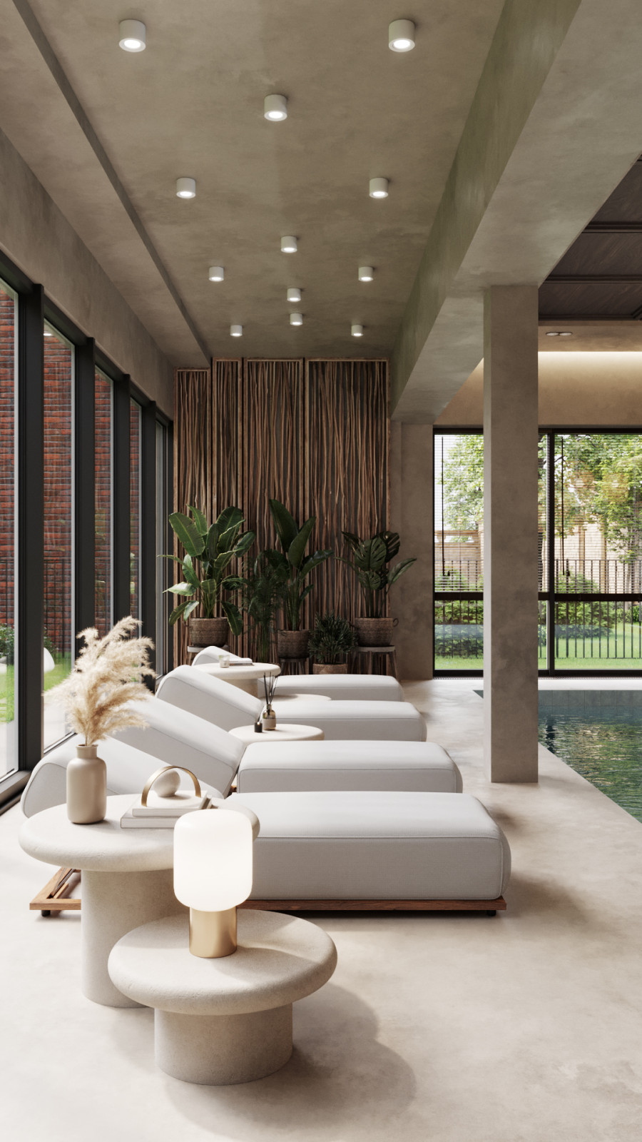 Бассейн в Ренессанс Парке