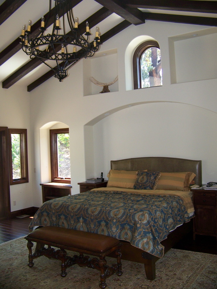 Photo of a mediterranean bedroom in San Luis Obispo.