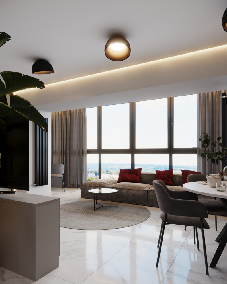 Дизайн-проект квартиры в современном стиле