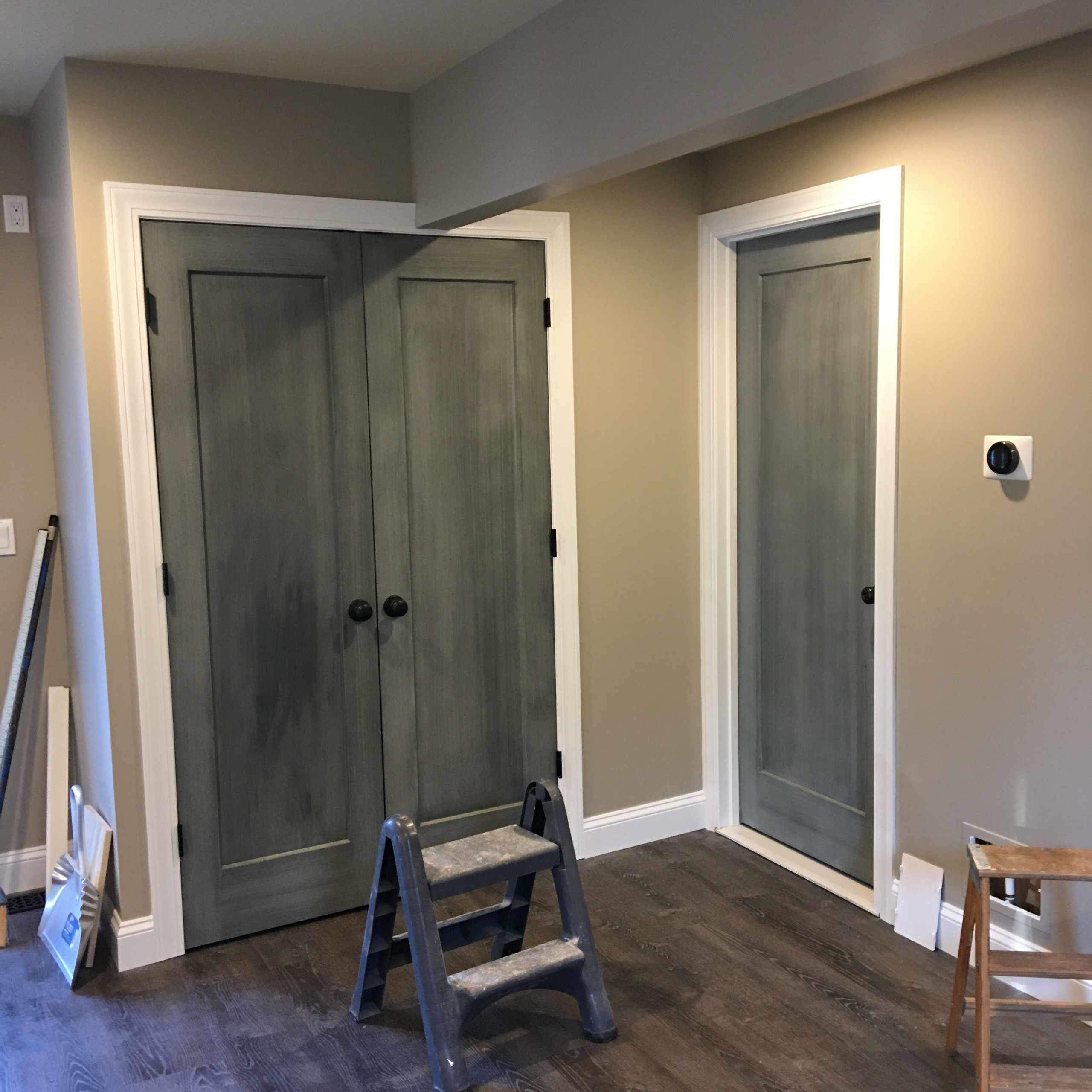 Custom bathroom and back room office/workout/pet room