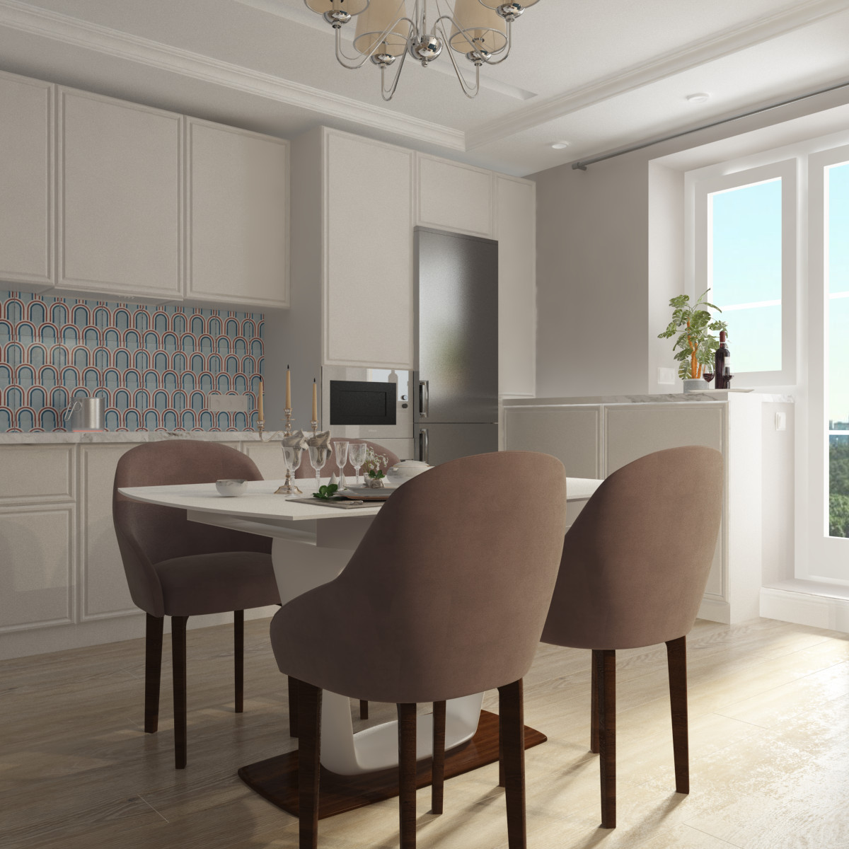 Проект в ЖК Высоково, г.Нижний Новгород.