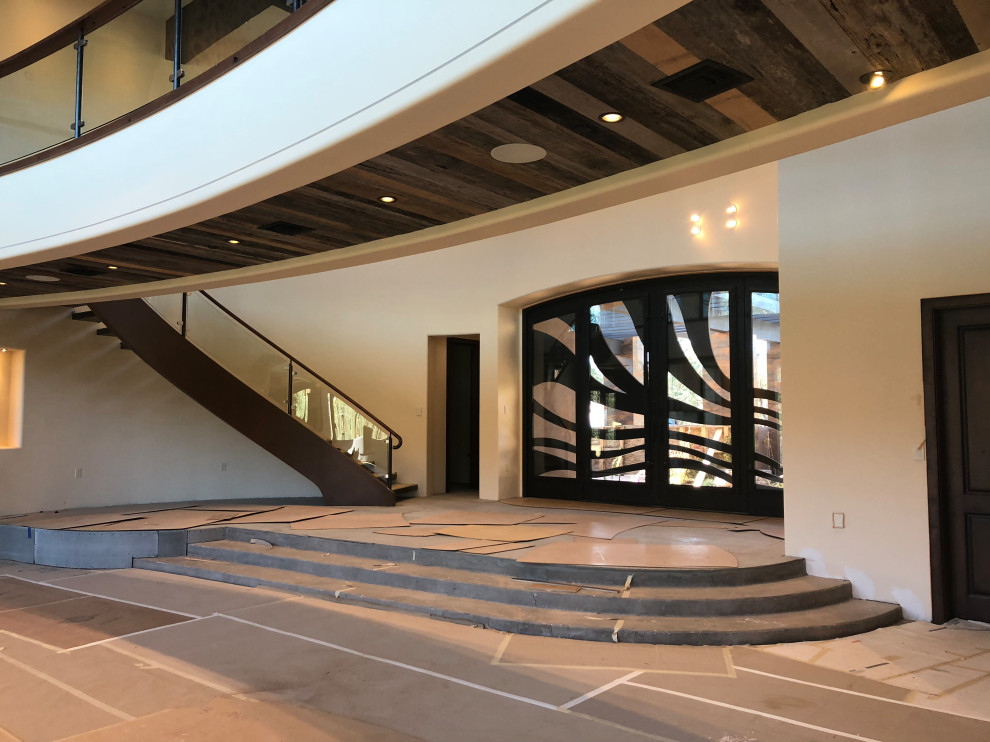 Trendy home design photo in Phoenix