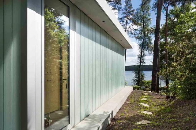 Sandwich am See contemporary-fasad
