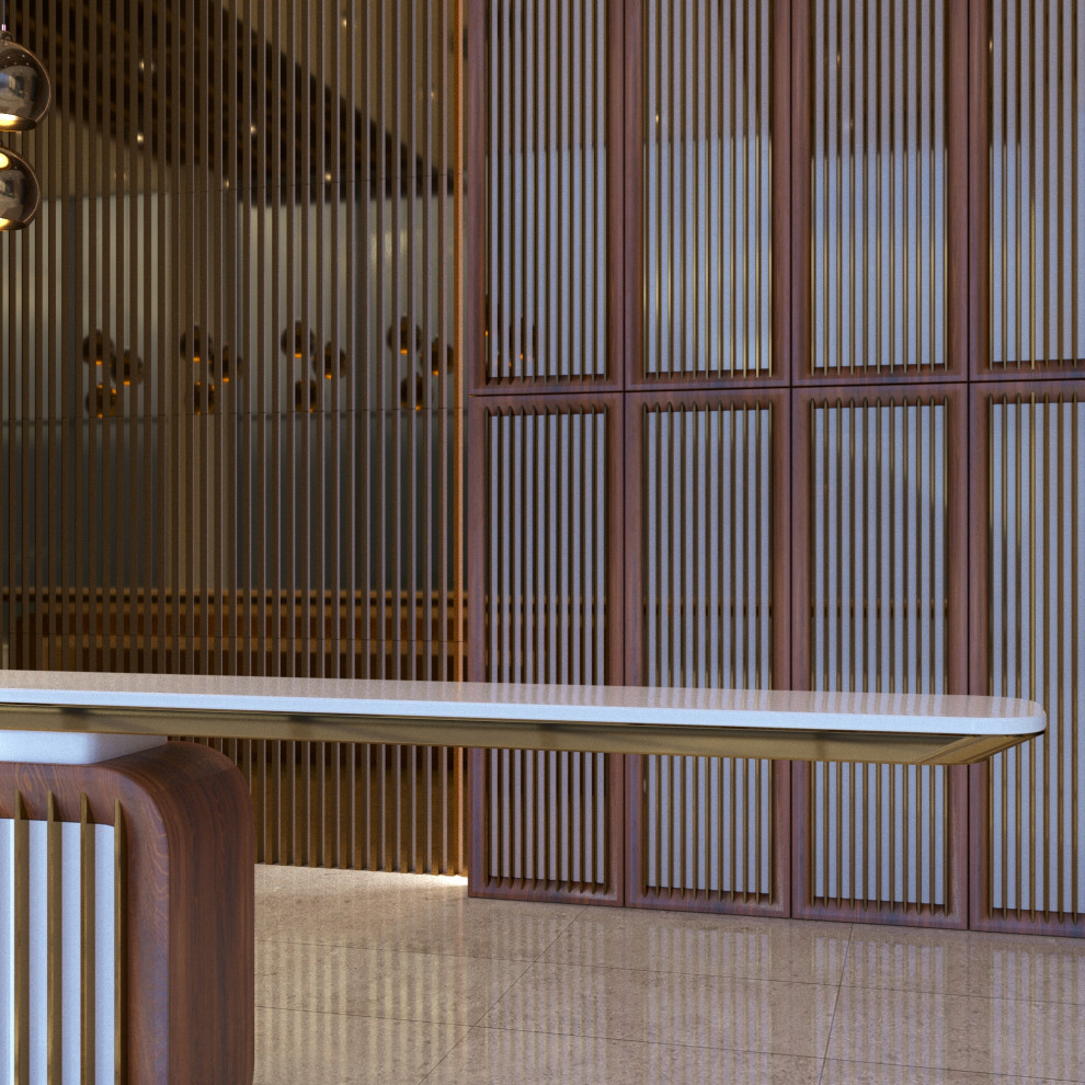 Дизайн интерьера вестибюля