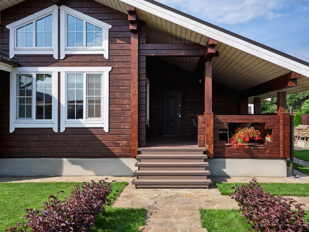 Дом из клееного бруса