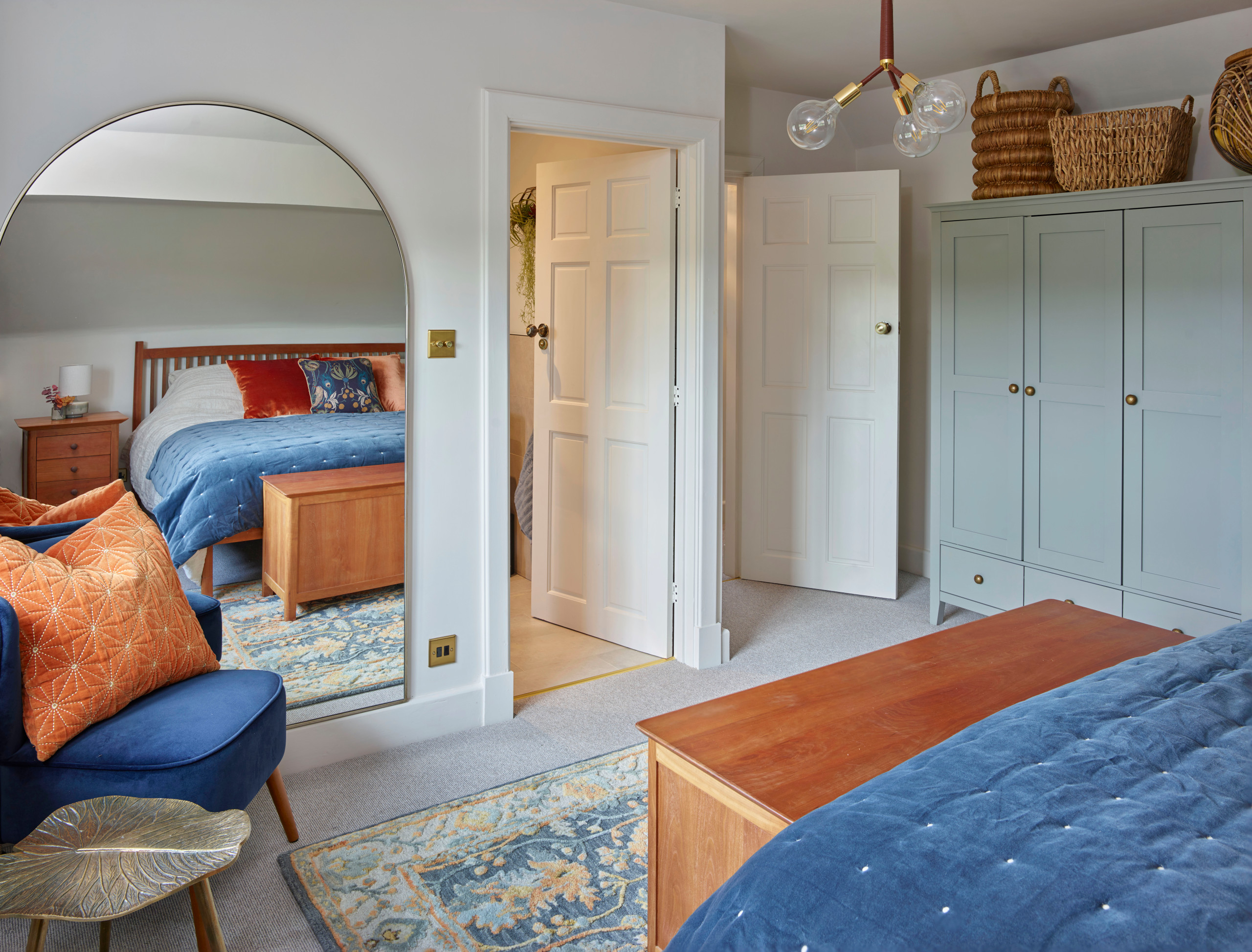 Kent Farmhouse Master Bedroom and Ensuite